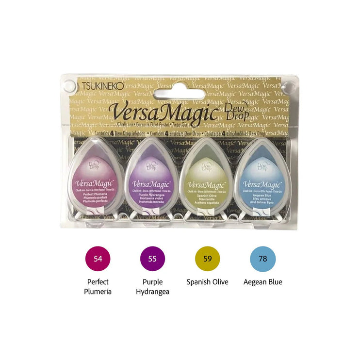 VersaMagic Ink Pads - Set de 4 - Jewel Box - ColorSwatch