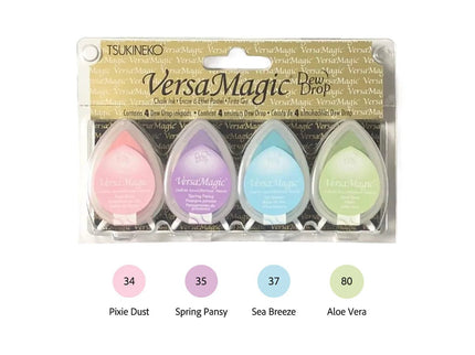 VersaMagic Ink Pads - Set de 4 - Pretty Pastel - ColorSwatch