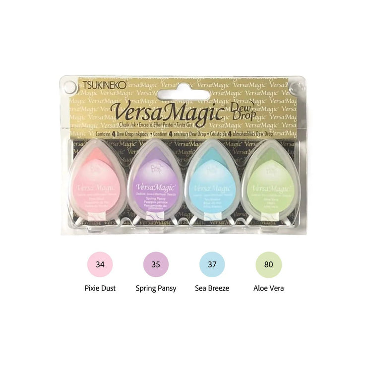VersaMagic Ink Pads - Set de 4 - Pretty Pastel - ColorSwatch