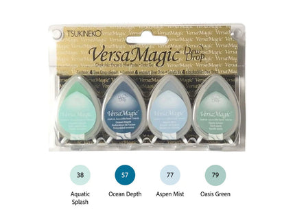 VersaMagic Ink Pads - Set de 4 - Seashore - ColorSwatch