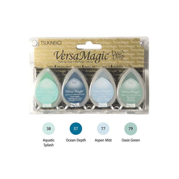 VersaMagic Ink Pads - Set de 4 - Seashore - ColorSwatch