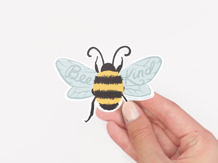 Vinyl Sticker - Bee Kind - ColorSwatch