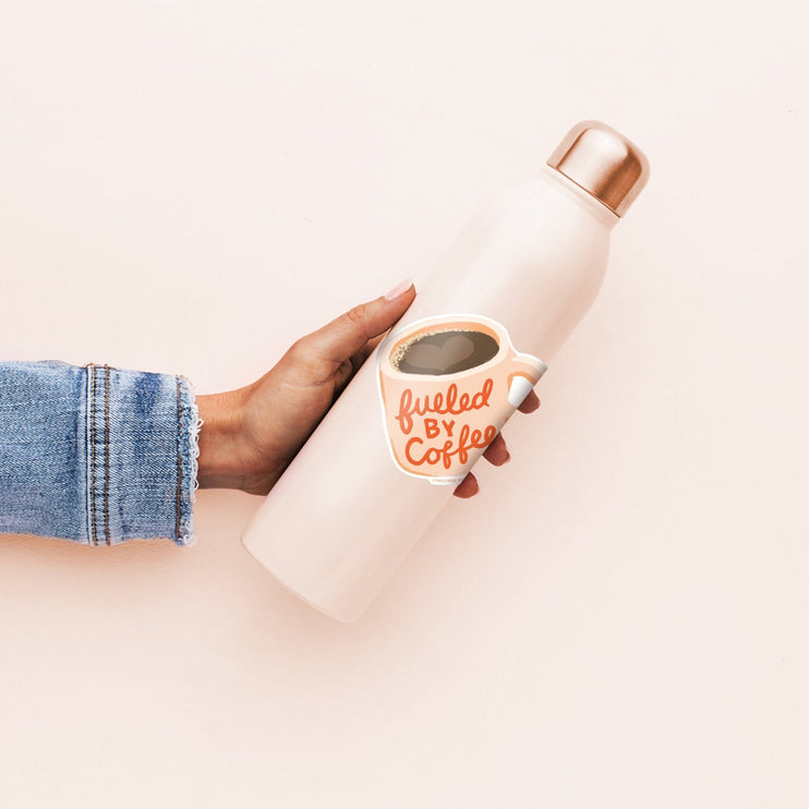Vinyl Sticker - Fueled by Coffee - ColorSwatch