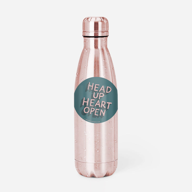 Vinyl Sticker - Head Up Heart Open - ColorSwatch