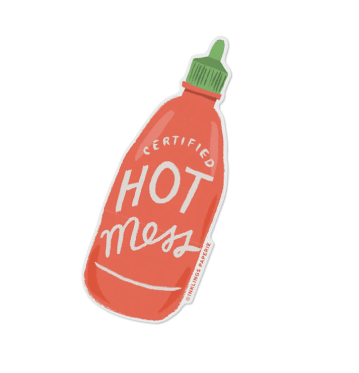 Vinyl Sticker - Hot Mess - ColorSwatch