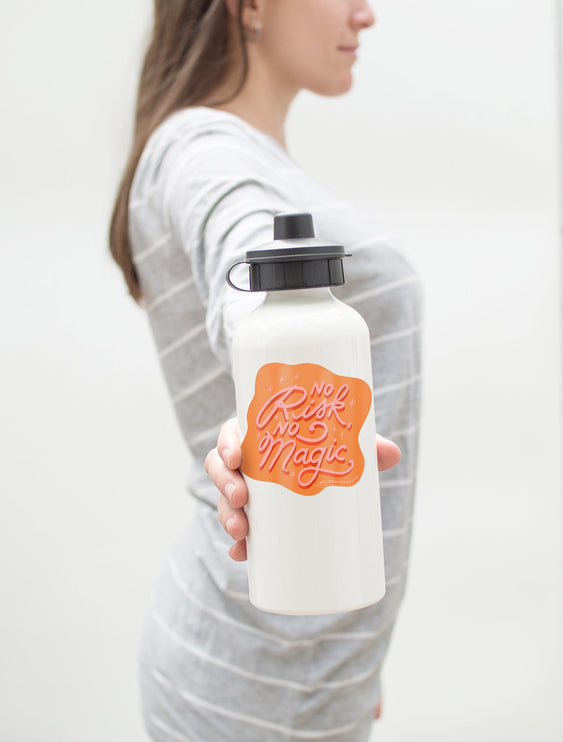 Vinyl Sticker - No Risk No Magic - ColorSwatch