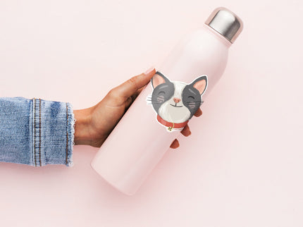 Vinyl Sticker - Spotted Cat - ColorSwatch