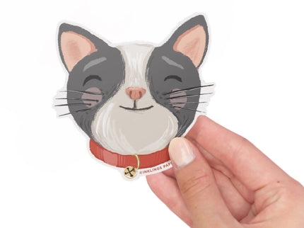 Vinyl Sticker - Spotted Cat - ColorSwatch