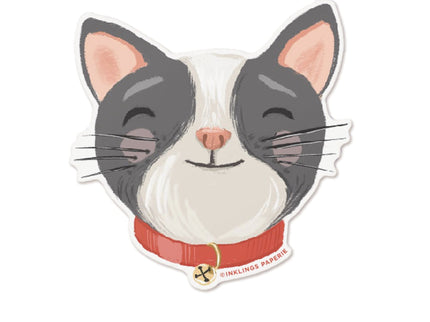 Vinyl Sticker - Spotted Cat - ColorSwatch