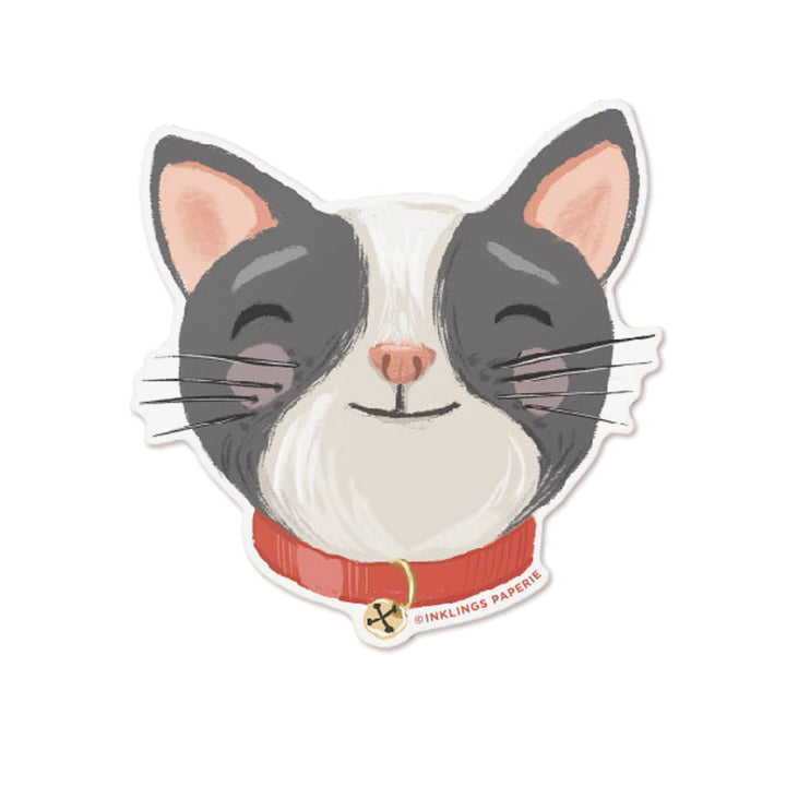 Vinyl Sticker - Spotted Cat - ColorSwatch