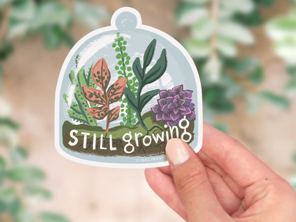 Vinyl Sticker - Still Growing - ColorSwatch