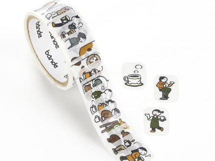 Washi Stickers Bande - Cafe Days - ColorSwatch