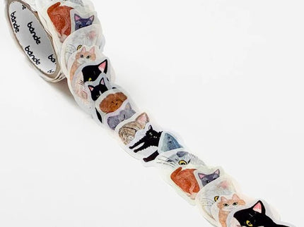 Washi Stickers Bande - Cats (Kahoko Sodeyama) - ColorSwatch