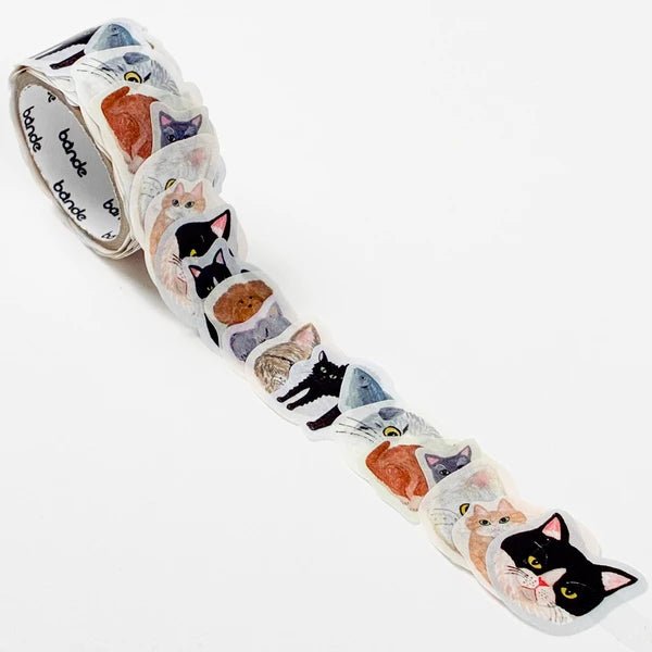 Washi Stickers Bande - Cats (Kahoko Sodeyama) - ColorSwatch