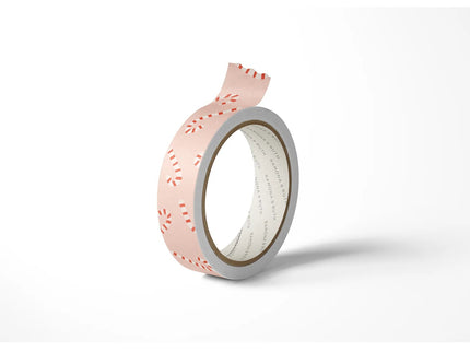 Washi Tape - Candy Canes - ColorSwatch