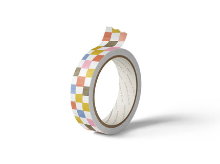 Washi Tape - Check - ColorSwatch