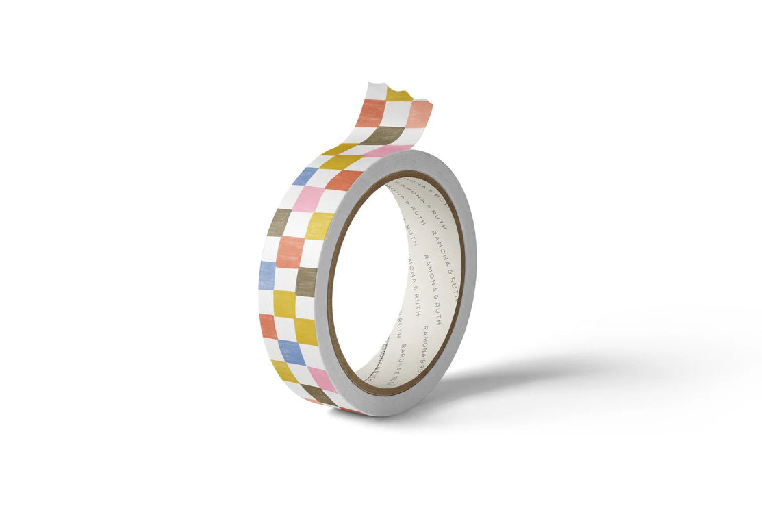 Washi Tape - Check - ColorSwatch