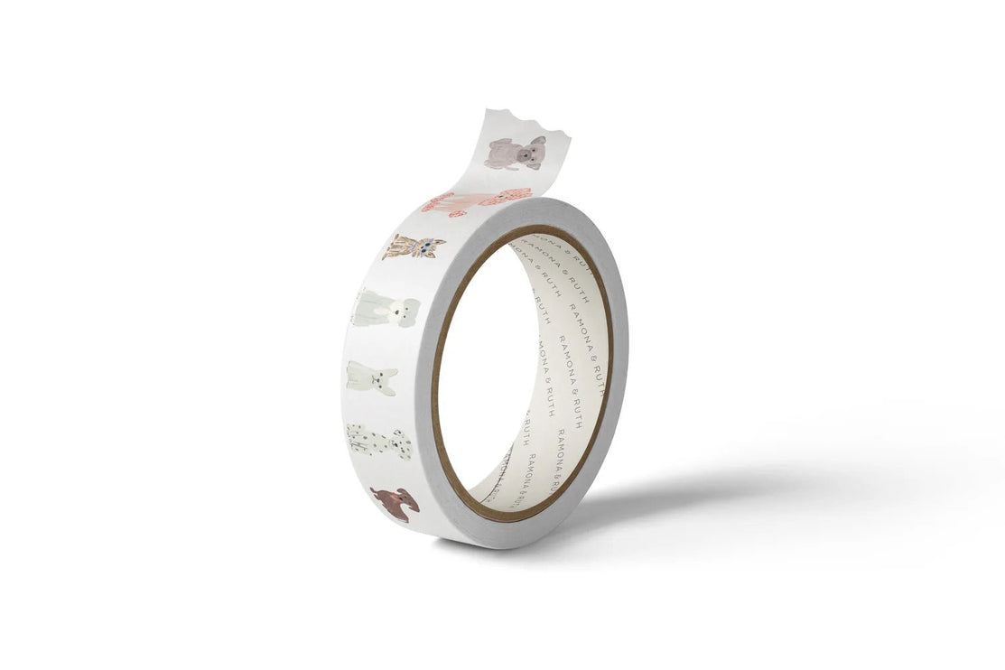 Washi Tape - Dogs - ColorSwatch