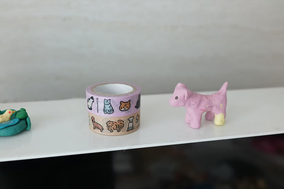 Washi Tape - Gatos - ColorSwatch