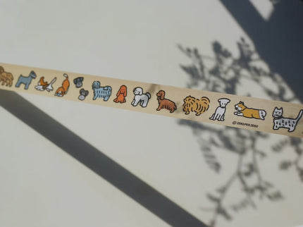 Washi Tape - Perros - ColorSwatch