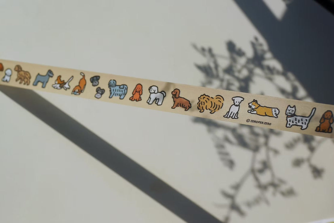 Washi Tape - Perros - ColorSwatch