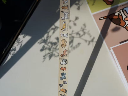 Washi Tape - Perros - ColorSwatch
