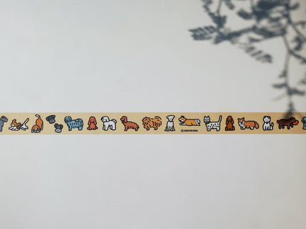 Washi Tape - Perros - ColorSwatch