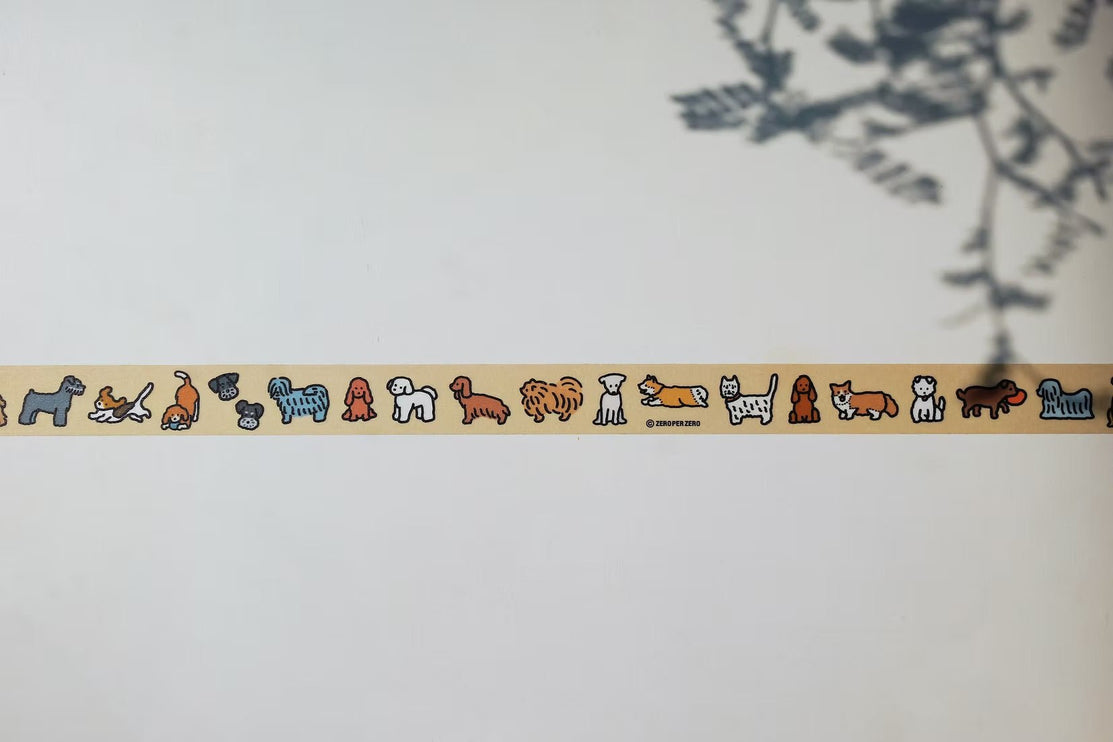 Washi Tape - Perros - ColorSwatch