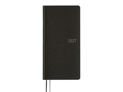 Hobonichi Techo Weeks 2027 - Paper Series - Black Argyle
