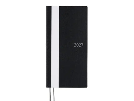 Hobonichi Techo Weeks 2027 - White Line - Black