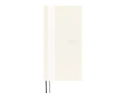 Hobonichi Techo Weeks 2027 - White Line - Ivory