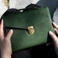 Briefcase Diary de 6 Anillos - Verde