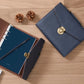 Briefcase Diary de 6 Anillos - Azul