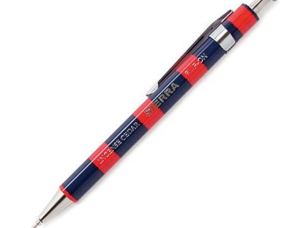 Wooden Ballpoint Pen - Azul/Rojo - ColorSwatch