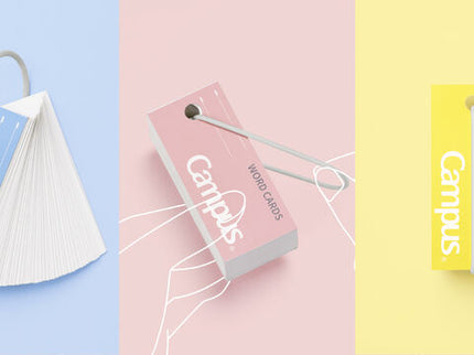 Campus Word Cards - Banda Rosa