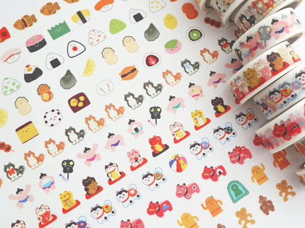 Hohoemi Washi Tape - Taiyaki
