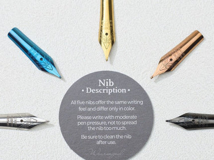 Writer's Nibs Set - Plumillas - ColorSwatch