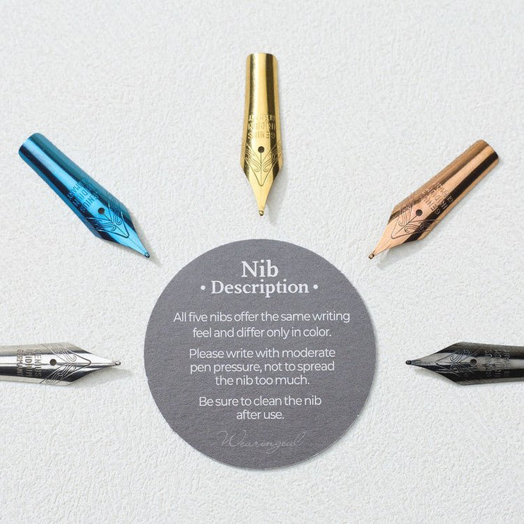Writer's Nibs Set - Plumillas - ColorSwatch