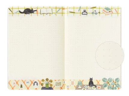 Yuru Log Notebook - B6 - Cat - ColorSwatch