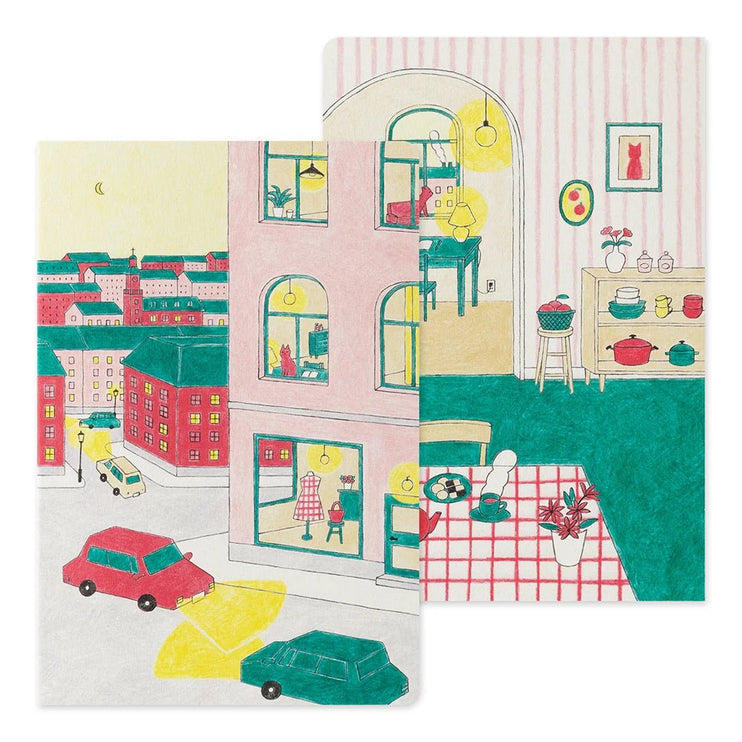 Yuru Log Notebook - B6 - Daily Life - ColorSwatch