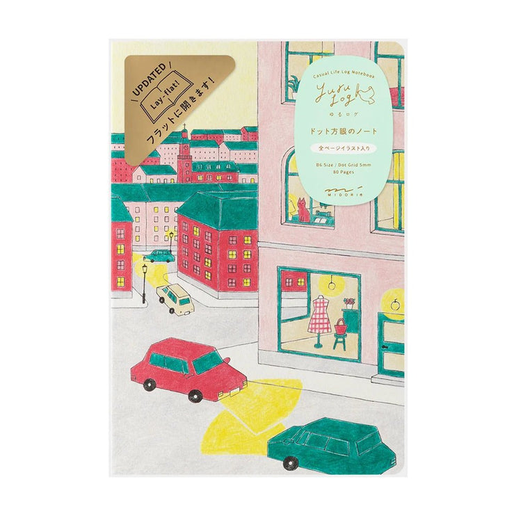 Yuru Log Notebook - B6 - Daily Life - ColorSwatch