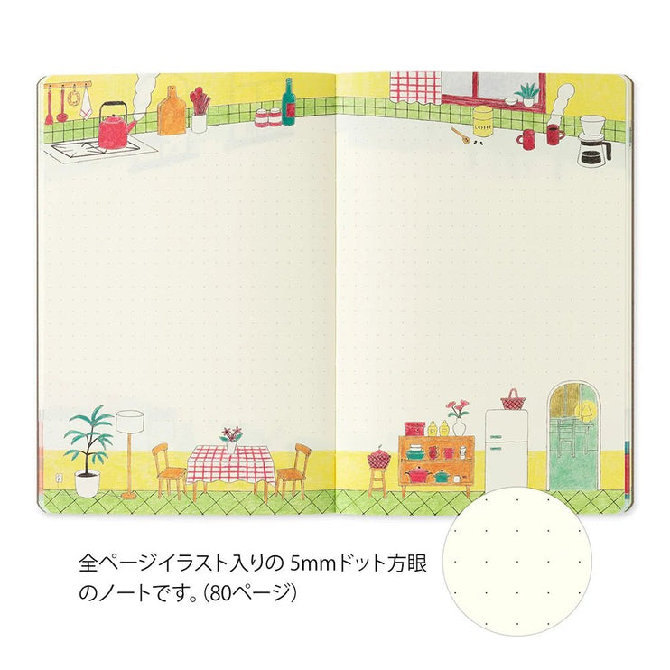 Yuru Log Notebook - B6 - Daily Life - ColorSwatch