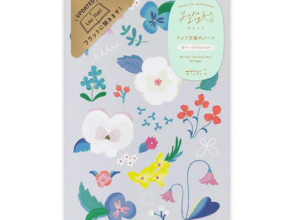 Yuru Log Notebook - B6 - Floral - ColorSwatch