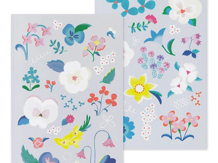 Yuru Log Notebook - B6 - Floral - ColorSwatch