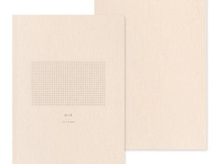 Yuru Log Notebook - B6 - Grid 2mm - ColorSwatch
