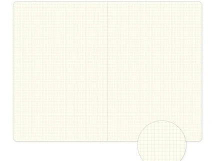 Yuru Log Notebook - B6 - Grid 2mm - ColorSwatch