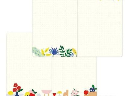 Yuru Log Notebook - B6 - Motif Textile - ColorSwatch