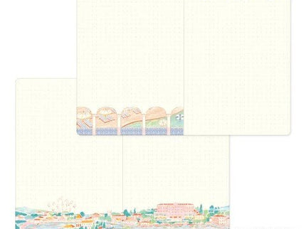 Yuru Log Notebook - B6 - Travel and Hotel - ColorSwatch