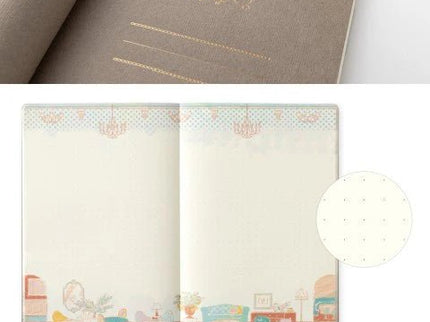 Yuru Log Notebook - B6 - Travel and Hotel - ColorSwatch