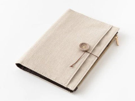 Yuru Log Notebook Cloth Cover - B6 - Beige - ColorSwatch